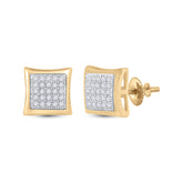 1/6CT-DIA MICRO-PAVE EARRING